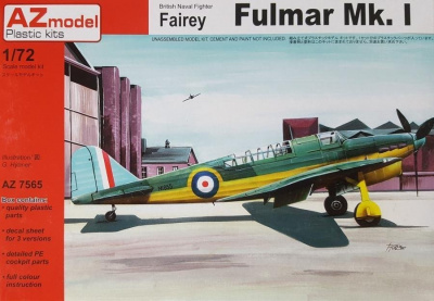 1/72 Fairey Fulmar Mk. I (ex Vista), PUR, etch