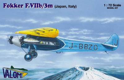 1/72 Fokker F.VIIb/3m (Japan and Italy marking)