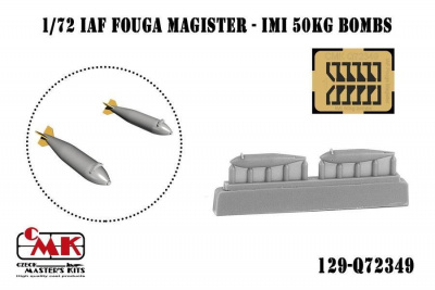 1/72 IAF Fouga Magister - IMI 50kg bombs