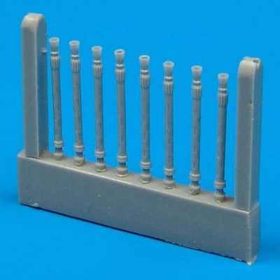 1/72 Lancaster gun barrels oval perforated