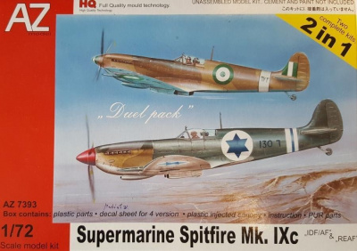 1/72 Spitfire Mk.IX IDF/REAF 2in1