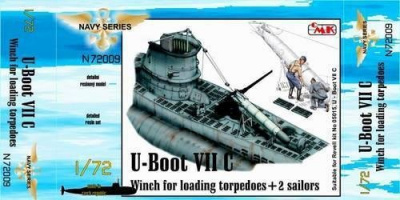 1/72 U-Boot VII Winch for loading torpedoes for RE
