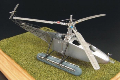 1/72 Vought-Sikorsky VS-300 PE and resin construction kit US helicopter