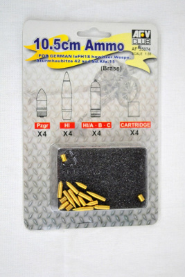 10,5cm Ammo for Wespe 1/35 - AFV Club
