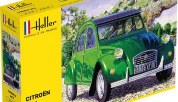 SLEVA  DISCOUNT - Citroen 2CV 1/24 - Heller