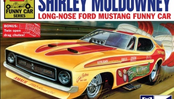 Shirley Muldowney Long Nose Ford Mustang Funny Car 1/25 - MPC
