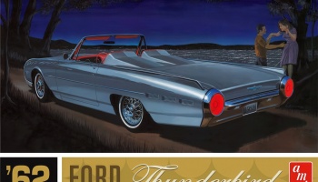'62 Ford Thunderbird 2-IN-1 Customizing Kit Build Stock or Custom 1/25 - AMT