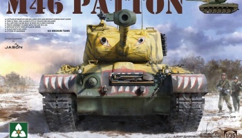 SLEVA 20% DISCOUNT - M46 Patton US Medium Tank 1:35 - Takom
