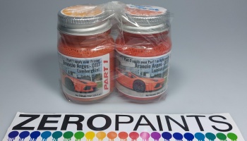 Lamborghini Aventador - Arancio Argos Mica 0117 2x30ml (Pearl, 2-part) - Zero Paints