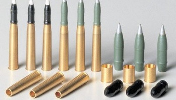 StuG.III Brass Projectiles 1/35 - Tamiya