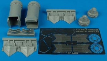 1/48 F/A-22A Raptor exhaust nozzles