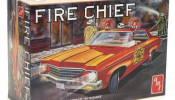 CHEVY IMPALA FIRE CHIEF 1:25 SCALE MODEL KIT - AMT