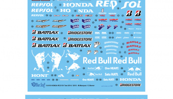 Honda RC213V Test 2014/15 - Blue Stuff