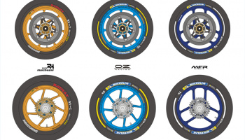 Moto GP Marking for Tires - Wheels 1/12 - Blue Stuff