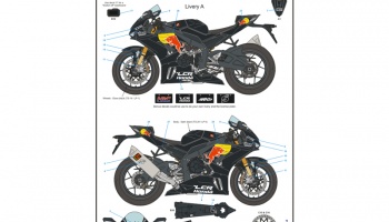 HONDA CBR1000RR-R SP - Training bike Replica / J. Zarco 24' Decals 1/12 - Blue Stuff