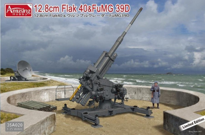 12,8cm Flak40 with FuMG 39D 1/35 - Amusing Hobby