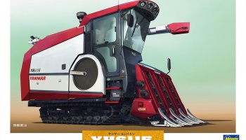 SLEVA 205,-Kč 30%DISCOUNT - YANMAR Combine YH6115 1/35 - Hasegawa