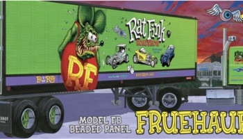 Beaded Side "Rat Fink" Trailer 1/25 - AMT