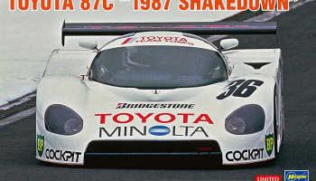 Toyota 87C "1987 Shakedown" - Hasegawa