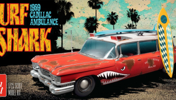 1959 Cadillac Ambulance Surf Shark 1/25 - AMT