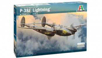 P-38J "Lightning" (1:72) Model Kit letadlo 1446 - Italeri