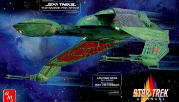 Klingon Bird-Of-Prey Star Trek III: The Search For Spock 1:350 - AMT