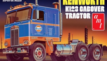 Kenworth K123 Cabover Tractor Gulf 1:25 - AMT