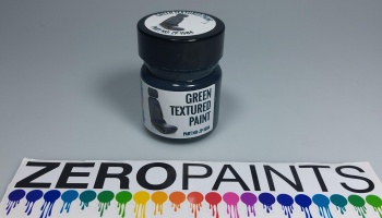 Green Textured Paint 30ml - plastový obal - Zero Paints
