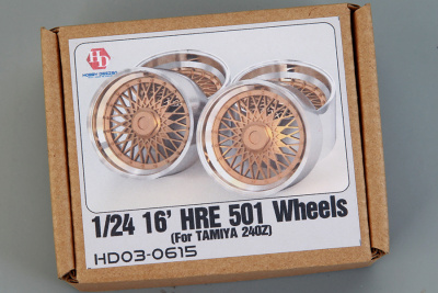 16' Hre_501 Wheels For Tamiya 240Z 1/24 - Hobby Design