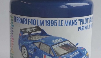 Ferrari F40 LM 1995 Le Mans "Pilot" Blue Paint 60ml - Zero Paints