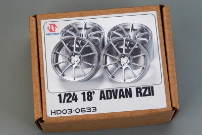 18' Advan RZII Wheels 1/24 - Hobby Design