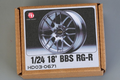 18' BBS RG-R Wheels 1/24 - Hobby Design