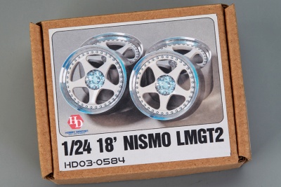 18' Nismo lmgt2 Wheels (Resin+Metal Wheels+Decals) 1/24 - Hobby Design