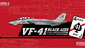 F-14A VF-41 Black Aces Limited Edition 1:72 - G.W.H.