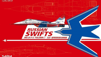 Russian Swifts MiG-29 9-13 Fulcrum-C limited edition 1:48 - G.W.H.
