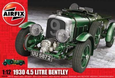 1930 4.5 litre Bentley (1:12) Classic Kit VINTAGE auto A20440V - Airfix