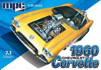 1960 Chevrolet Corvette 7in1 Customizing Kit 1/25 - MPC
