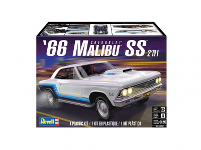 1966 Malibu SS (1:24) Plastic ModelKit MONOGRAM auto 4520 - Revell