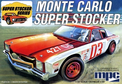 1971 Chevrolet Monte Carlo - Super Stocker 1/25 - MPC
