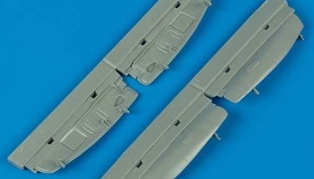 1/48 Mosquito undercarriage covers