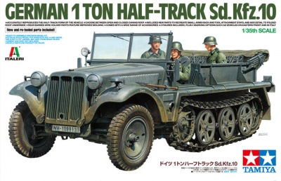 1ton Halftrack Sd.Kfz.10 1/35 - Tamiya