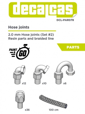 2.0mm Hose joints - Set 2 1/12 - Decalcas