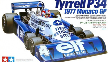 Tyrrell P34 1977 Monaco GP 1/20 – Tamiya