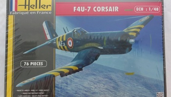 SLEVA 100Kč 18% DISCOUNT- F4 U7 CORSAIR 1:48 - Heller