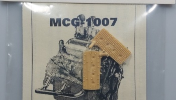 30% SLEVA 30% DISCOUNT - Finned Flat Heads, Sharp Front Port 1/24 - 1/25 - Model Car Garage