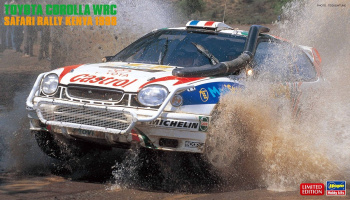 TOYOTA COROLLA WRC SAFARI RALLY KENYA 1998 (1:24) - Hasegawa