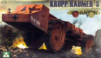 Krupp Raumer S WWII German Super Heavy Mine Clearing Vehicle 1:35 - Takom