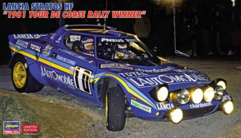 Lancia Stratos HF 1981 Tour de Corse Rally Winner 1/24 - Hasegawa