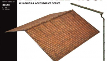 1/35 Flat Tile Roof