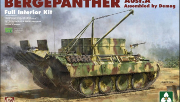 SLEVA  210,-Kč 15%DISCOUNT - Bergepanther Ausf. A Assembled by Demag 1:35 - Takom